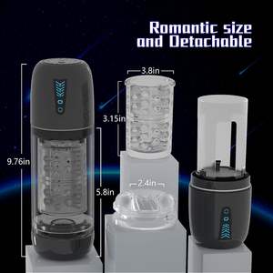 LIL MERMAID Rotierender Saugnapf-Masturbator für Männer Weicher TPE-Silikon Elektrische Taschenvagina Automatischer Massagestab Sexspielzeug - Product Image 2