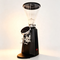 Macinacaffè Elettrico Commerciale 800W, Macinacaffè Professionale per Espresso, Capacità 1.5L con Schermo Touch Digitale