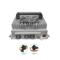 Chargeurs embarqués étanches IP67 IEC Type 2 60V 72V 96V Charge de batterie Lifepo4 pour motos électriques