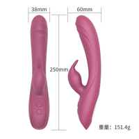 Vibrateur à double tête électrique pour stimulation du point G féminin, jouet sexuel pour adultes, vente chaude