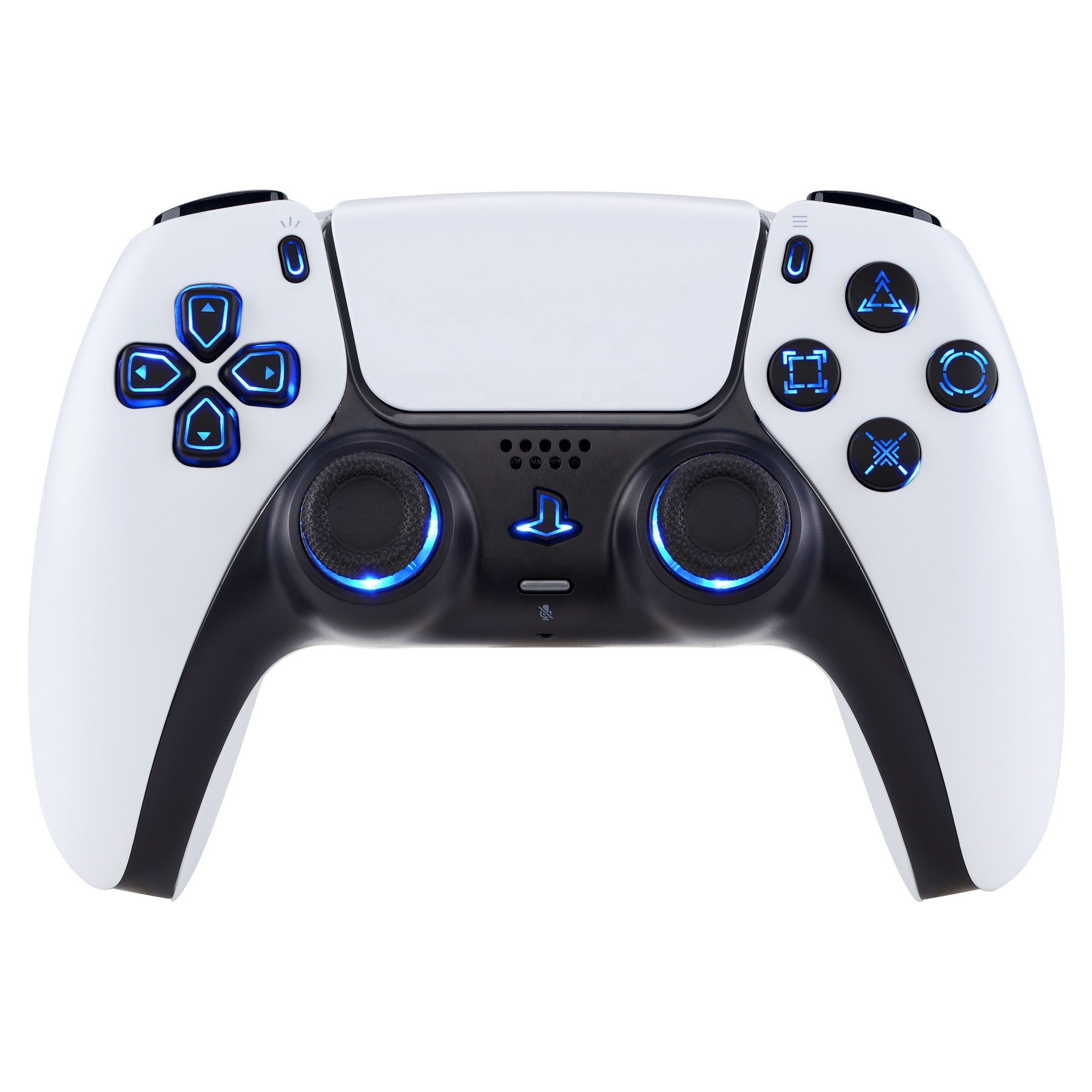 Аксессуары для геймпада PS5 с подсветкой, LED-наборы для клавиш с кнопками для лица