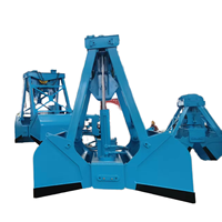 YUFEI Hydraulic Grab Bucket 1TON 3TON 5TON Electric Multiple Jaw Grab Bucket Penjualan Terbaik Kualitas Tinggi Grapple untuk Material Curah