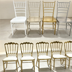 Chaises Chiavari Napoléon Dorées Modernes et Confortables pour Salles de Banquet, Salles à Manger, Espaces Extérieurs, Salons, Mariages, Hôtels et Événements – Vente en Gros - Product Image 5