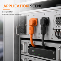 Adaptateur audio-vidéo haute tension CHENF 1000V, connecteur étanche IP67, contacts en laiton, boîtier en nylon, terminal mâle/femelle