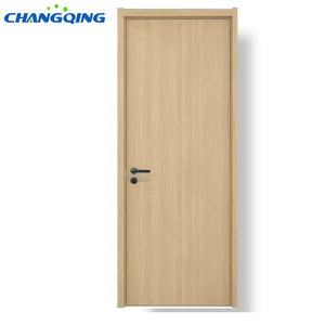 Puerta de Madera Laminada MDF PVC para Apartamento con Acabado Moderno, para Dormitorio y Sala de Estar - Product Image 3