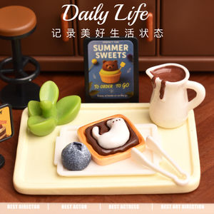 Cabujón plano de resina con forma de pan en miniatura para la fabricación de joyas DIY, horquillas, fundas de teléfono y accesorios de resina - Product Image 4