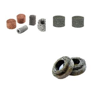 Elementos de Filtro de Líquido de Malla Metálica Tejida Comprimida de Repuesto - Marca HUANJI - Product Image 2