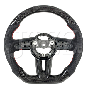 2011 -<span class=keywords><strong>2019</strong></span> para Mazda CX3CX4CX5 volante de coche de fibra de carbono deportes Interior automotriz - Product Image 1
