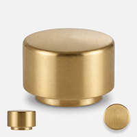 Capsules de flacons de parfum haut de gamme en Zamac, de qualité luxe, en métal plaqué or rose, recyclables, en alliage de zinc, usinées CNC, usinage par électroérosion à fil