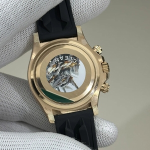 Montre VSF de luxe de haute qualité, argentée, sertie de diamants, mouvement 4130, montre mécanique décontractée pour homme - Product Image 3