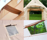 Tente de camping gonflable personnalisée, usine OEM, tente d'hôtel extérieure imperméable pour la vente en gros, solution d'hôtellerie extérieure