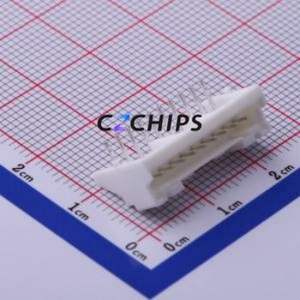 S10B-PASK-2(LF)(SN) Wire-to-Board Pin Header Bent Lead Through Hole,P=2mm Connector 1x10P 2mm Right Angle Insert PA - Product Image 1