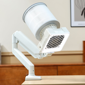 Aspiradora de polvo para uñas de alta potencia con soporte de luz - aspiradora de polvo para uñas de sobremesa. - Product Image 3