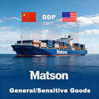 Agent de Traitement des Commandes E-commerce Chine-USA, Transport Maritime Porte-à-Porte pour Expédition en Gros