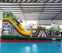 Château gonflable de saut en forme de panda, adapté aux enfants à usage Commercial, hamac gonflable, offre spéciale