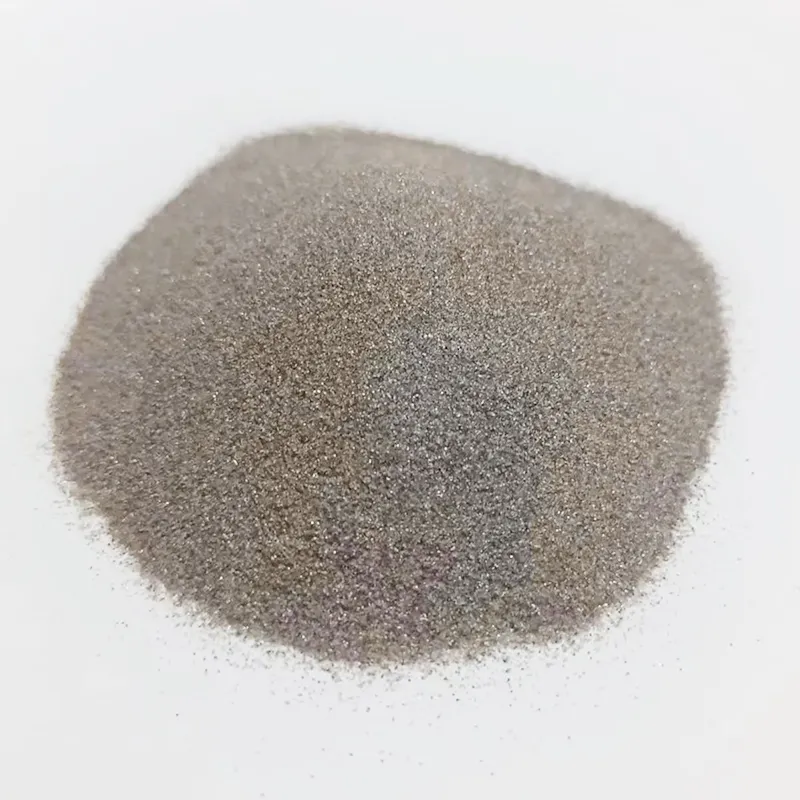 Nổ hạt nâu hợp nhất alumina/bột Nâu Corundum bột Nâu Oxit nhôm grit