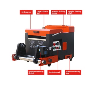 Máquina Agitadora de Polvo Termofusible de Tamaño A3 (30 cm), Máquina para Secar y Agitar Polvo DTF - Product Image 6