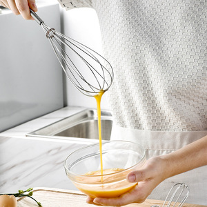 Mới dây thép không gỉ bóng trứng <span class=keywords><strong>Whisk</strong></span> beaters nhà bếp nấu ăn và công cụ NƯỚNG TRỨNG Loại kim loại - Product Image 2