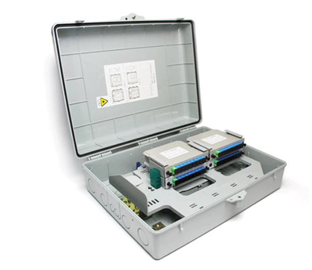 Outdoor Waterproof Fiber Distribution Box Fiber Splitter Termination Housing Equipment for FTTH Optical Network Processing