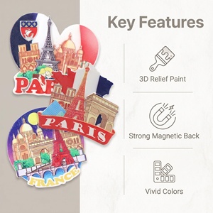 Magnete in Resina Personalizzato con Logo Iconico della <span class=keywords><strong>Torre</strong></span> <span class=keywords><strong>Eiffel</strong></span> di Parigi, Francia, Souvenir Magnete per Frigorifero della <span class=keywords><strong>Torre</strong></span> <span class=keywords><strong>Eiffel</strong></span>, Decorazione per la Casa - Product Image 5
