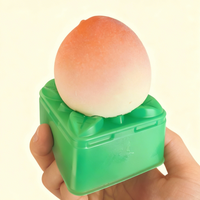 Halal 3D Chocolade Fruit IJsjes Box - Schattige Vries-ijsjes voor Thuisdesserts & Snacks