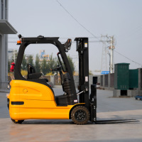 Chariot élévateur électrique à 3 roues, prix usine, 1,5t 2t, chariot élévateur à trois points avec batterie, moteur AC, déplacement latéral, certifié CE ISO