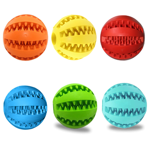 2024 fabrika sıcak satış TPR interaktif dayanıklı çiğnemek doğal kauçuk sızdıran gıda köpek topu oyuncak - Product Image 2