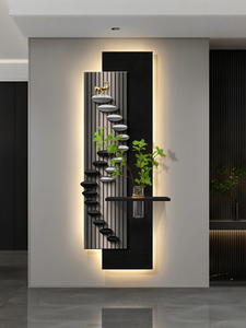 Decorazione Murale Moderna <span class=keywords><strong>di</strong></span> Lusso per Interni, Stampa Digitale su Tela con Cristalli, Paesaggio Artistico - Product Image 1