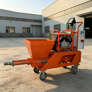 Machine à projeter du mortier pour le plâtrage et la rénovation des murs des hôtels et des complexes hôteliers - Product Image 3