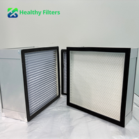 Filtre HEPA H13 de remplacement compatible avec les purificateurs d'air, filtre à air en fibre de verre mini-plissé de taille personnalisée, fabricant