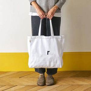 Sac fourre-tout personnalisé avec logo, faible MOQ, vente en gros, sac ouvert pour le bureau, l'université, les courses, cadeau de Noël - Product Image 3