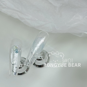 Rongyuebear haute qualité 12 couleurs fée <span class=keywords><strong>poudre</strong></span> peinture à l'eau ensemble populaire 2024 nouvelle mode Offre Spéciale Nail art <span class=keywords><strong>kit</strong></span> salon de manucure - Product Image 6