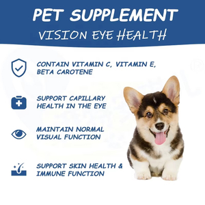 Complément alimentaire <span class=keywords><strong>pour</strong></span> chiens et chats OEM Multivitamin Retinal Healthy Premium <span class=keywords><strong>pour</strong></span> les yeux et la vision, sous forme <span class=keywords><strong>de</strong></span> comprimés à mâcher souples avec <span class=keywords><strong>huile</strong></span> <span class=keywords><strong>de</strong></span> <span class=keywords><strong>foie</strong></span> <span class=keywords><strong>de</strong></span> <span class=keywords><strong>morue</strong></span> - Product Image 3