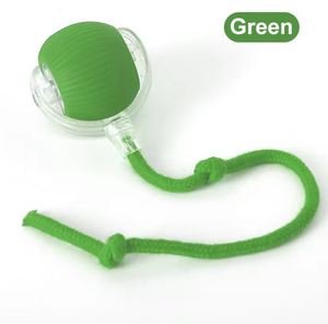 Jouet intelligent pour animaux de compagnie 360 °   Jouet interactif automatique pour chien, balle intelligente avec corde, jouets interactifs pour chat, chargeur USB, balle roulante pour chats - Product Image 5