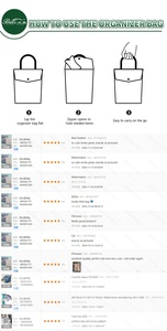 VENTE FLASH 50% Sac fourre-tout en polyester imperméable réutilisable Séparation sec/humide <span class=keywords><strong>Organisateur</strong></span> de produits pour bébé avec motif imprimé pour un usage domestique - Product Image 4