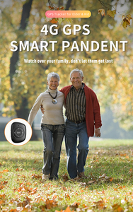 Rastreadores personales GPS 4G, colgante GPS para ancianos, botón de pánico, SOS, socorro de emergencia, V50, hogar de ancianos, rastreador GPS para ancianos - Product Image 2