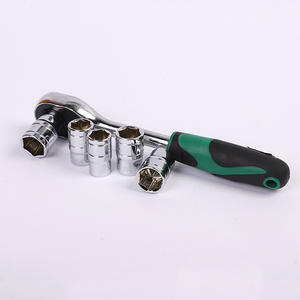 Juego de Herramientas para Reparación de Automóviles de 24 Piezas, Caja de Hierro Roja y Verde con Juego de Llaves de Barra en Forma de Arco, Directamente de Fábrica - Product Image 5