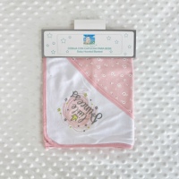 Serviettes à capuche pour bébé, douces et absorbantes, en tissu éponge 100% coton, pour bébés de 0 à 6 mois