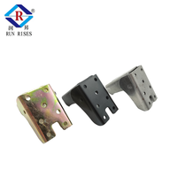 Supports de charnière pliables modernes en fer pour meubles, pour l'extension des pieds de table, chaise, lit, avec utilisation en cuisine, salon ou extérieur
