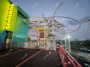 Equipo Personalizable para Parques <span class=keywords><strong>de</strong></span> Aventura al Aire Libre, Circuito <span class=keywords><strong>de</strong></span> Cuerdas y Tren <span class=keywords><strong>de</strong></span> Descenso para Parques <span class=keywords><strong>de</strong></span> Diversiones - Product Image 5