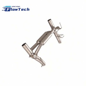 ระบบท่อไอเสียแบบ Axle-Back พร้อมวาล์ว รุ่น SS304 สำหรับ Ferrari F8 Tributo/Spider 3.9T V8 แบบปลายท่อคู่เดี่ยว พร้อมระบบควบคุมวาล์วแบบ OEM - Product Image 3