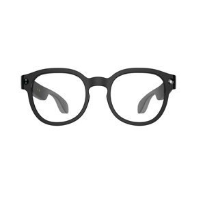 AI Smart Glasses Black Frame Plastic Titanium Single Camera Voice Control Type C Charging G1 - Product Image 2