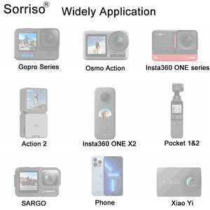 SORRISO fibra de carbono 3M <span class=keywords><strong>Selfie</strong></span> Stick ligero extensión poste 1/4 "para Gopro <span class=keywords><strong>Insta</strong></span> <span class=keywords><strong>360</strong></span> Osmo deporte acción Cámara teléfono móvil - Product Image 6