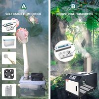 Usine prix de gros 10 tête humidificateur ultrasonique brumisateur brumisateur pour Aquarium Halloween décoration