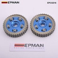 EPMAN 1 paire/unité d'engrenage de came pour Honda Civic D16A D-SERIES SOHC VTEC (bleu) EPCGD16