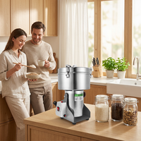 Machine à moudre les grains secs, moulin à poudre électrique domestique et industriel pour épices, capacité 2500g