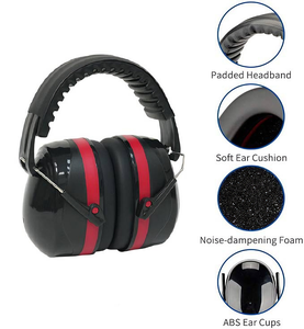 Orejeras Plegables Reutilizables de ABS con Reducción de Ruido de 34dB, Protector Auditivo Intrínsecamente Seguro <span class=keywords><strong>para</strong></span> Tiro y Construcción - Product Image 3