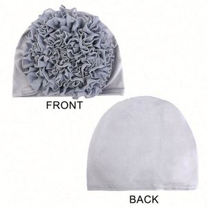 Pañuelo para la Cabeza de Mujer con Diseño Floral, de Poliéster y Spandex, Multifuncional, para el Cuidado del Cabello, Gorro de Quimioterapia, Turbante Musulmán, Hijab para Uso Diario - Product Image 3
