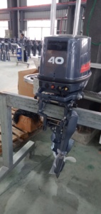 Moteur 2 temps 40 CV robuste pour bateau de travail, bateau de patrouille, type Yamaha, fabricant OEM 40X 40J 40G, vente en gros - Product Image 3