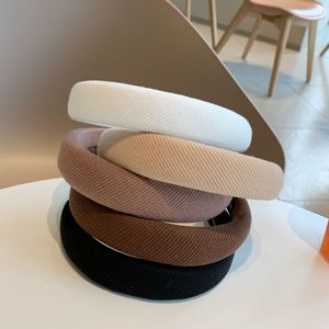 Fascia per <span class=keywords><strong>Capelli</strong></span> Coreana di Design all'Ingrosso, Personalizzata con <span class=keywords><strong>Spugna</strong></span> Imbottita, per Donna e Ragazza - Product Image 3